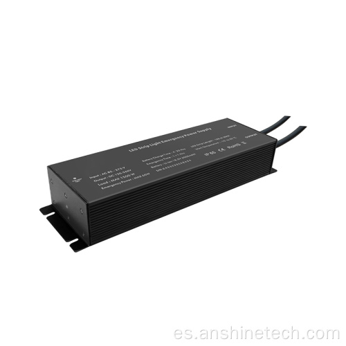 Paquete de baterías para conductor de emergencia de gran capacidad